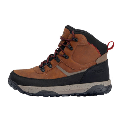 Brown-Rio Red - Side - Regatta Mens Renford Walking Shoes