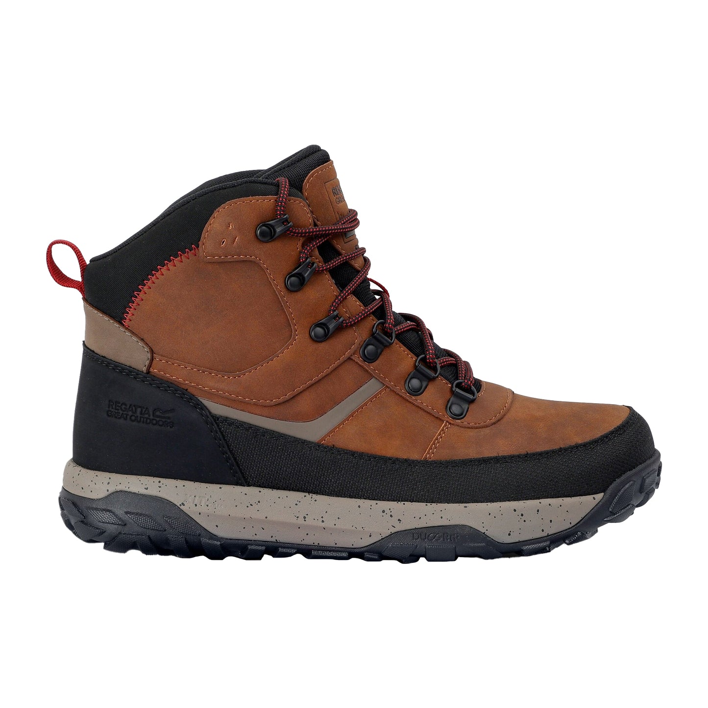 Brown-Rio Red - Lifestyle - Regatta Mens Renford Walking Shoes