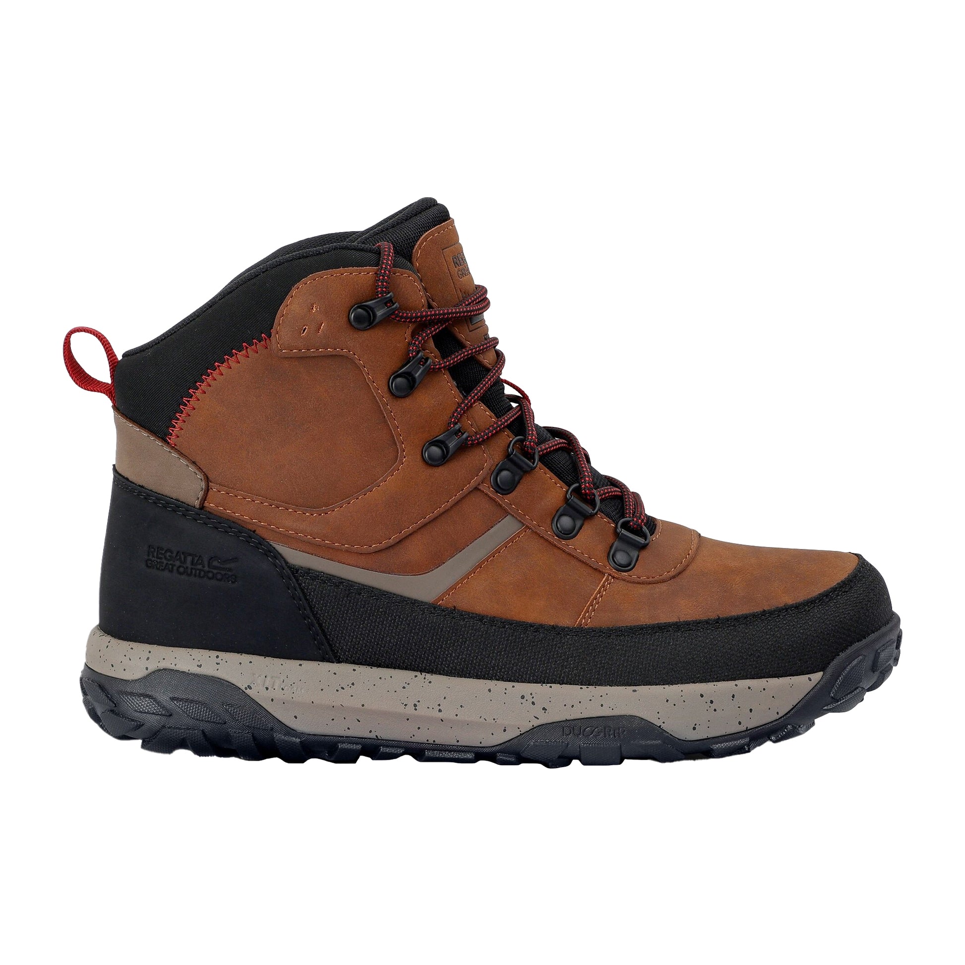 Brown-Rio Red - Lifestyle - Regatta Mens Renford Walking Shoes