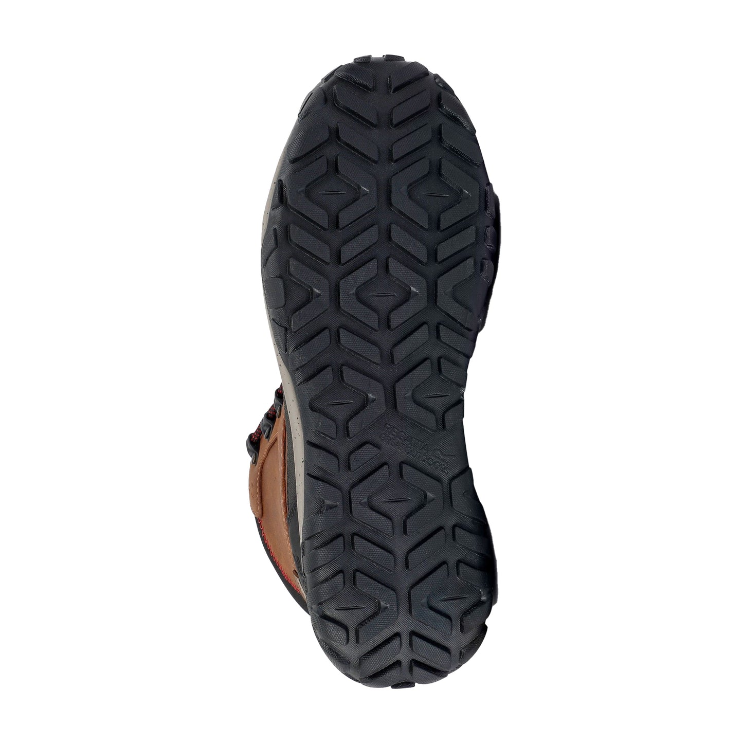 Brown-Rio Red - Close up - Regatta Mens Renford Walking Shoes