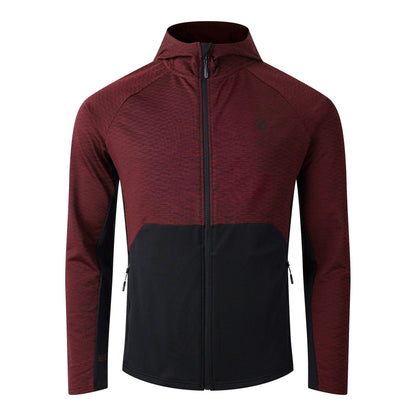 Fig-Black - Front - Dare 2B Mens Assimilate III Core Stretch Midlayer