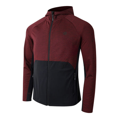 Fig-Black - Side - Dare 2B Mens Assimilate III Core Stretch Midlayer