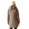 Mocha - Pack Shot - Regatta Womens-Ladies Marron Insulated Waterproof Jacket