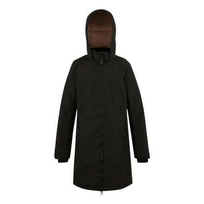 Black - Front - Regatta Womens-Ladies Marron Insulated Waterproof Jacket