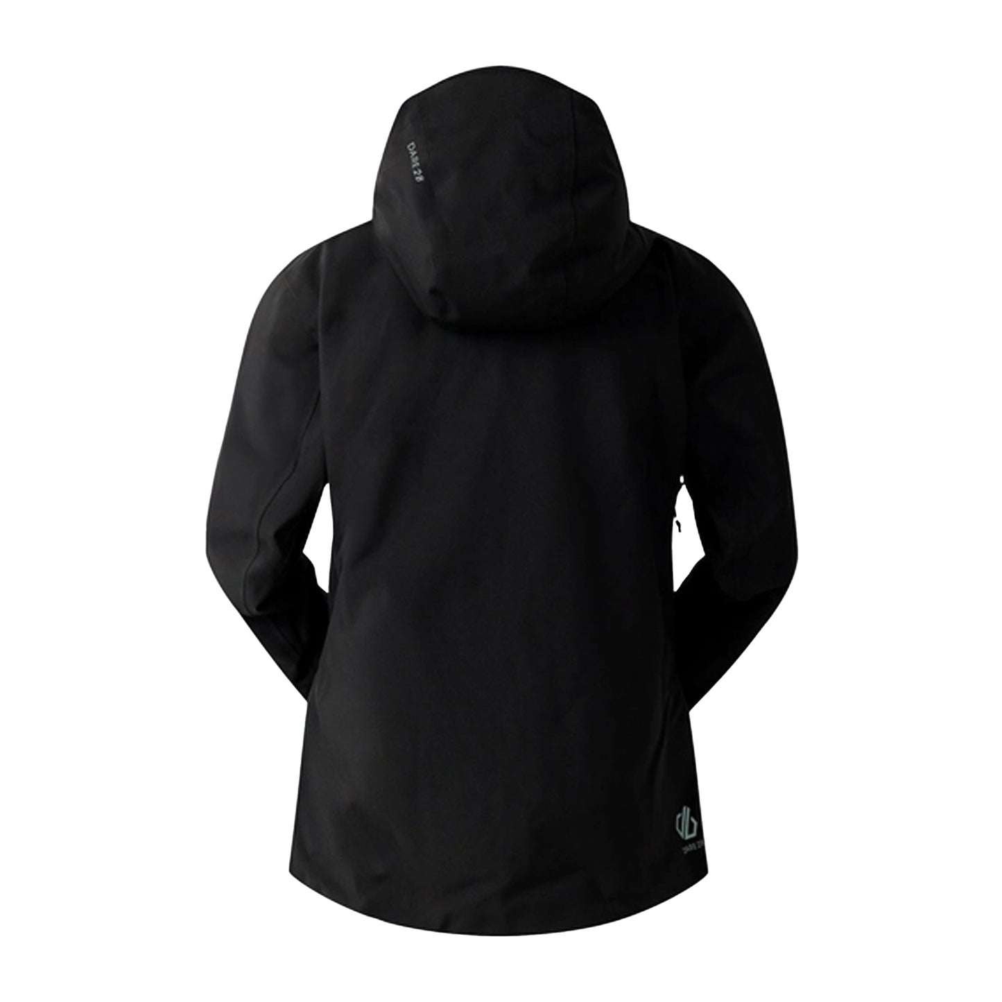 Black - Back - Dare 2B Womens-Ladies Torrek Blazen Insulated Waterproof Jacket