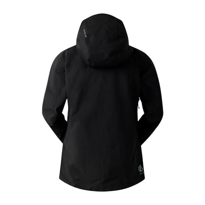 Black - Back - Dare 2B Womens-Ladies Torrek Blazen Insulated Waterproof Jacket