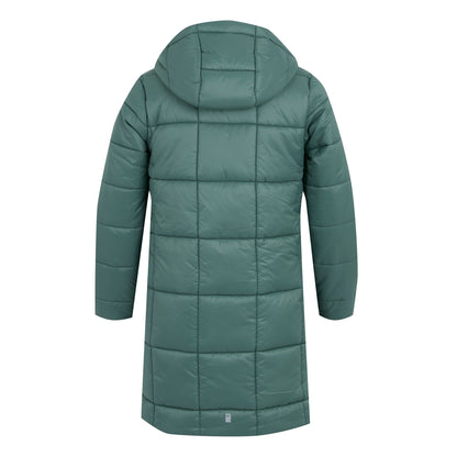 Spruce Green - Back - Regatta Childrens-Kids Embrie Quilted Padded Jacket