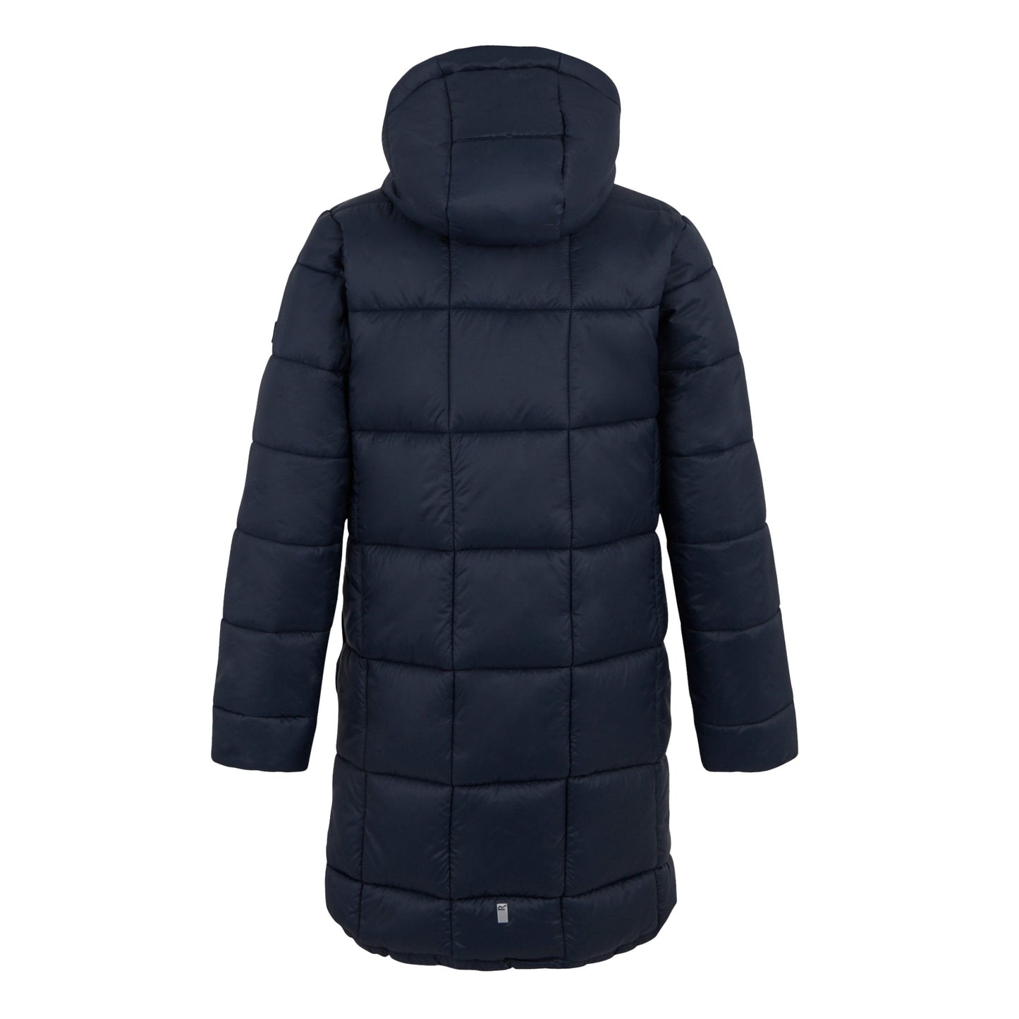 Navy - Back - Regatta Childrens-Kids Embrie Quilted Padded Jacket