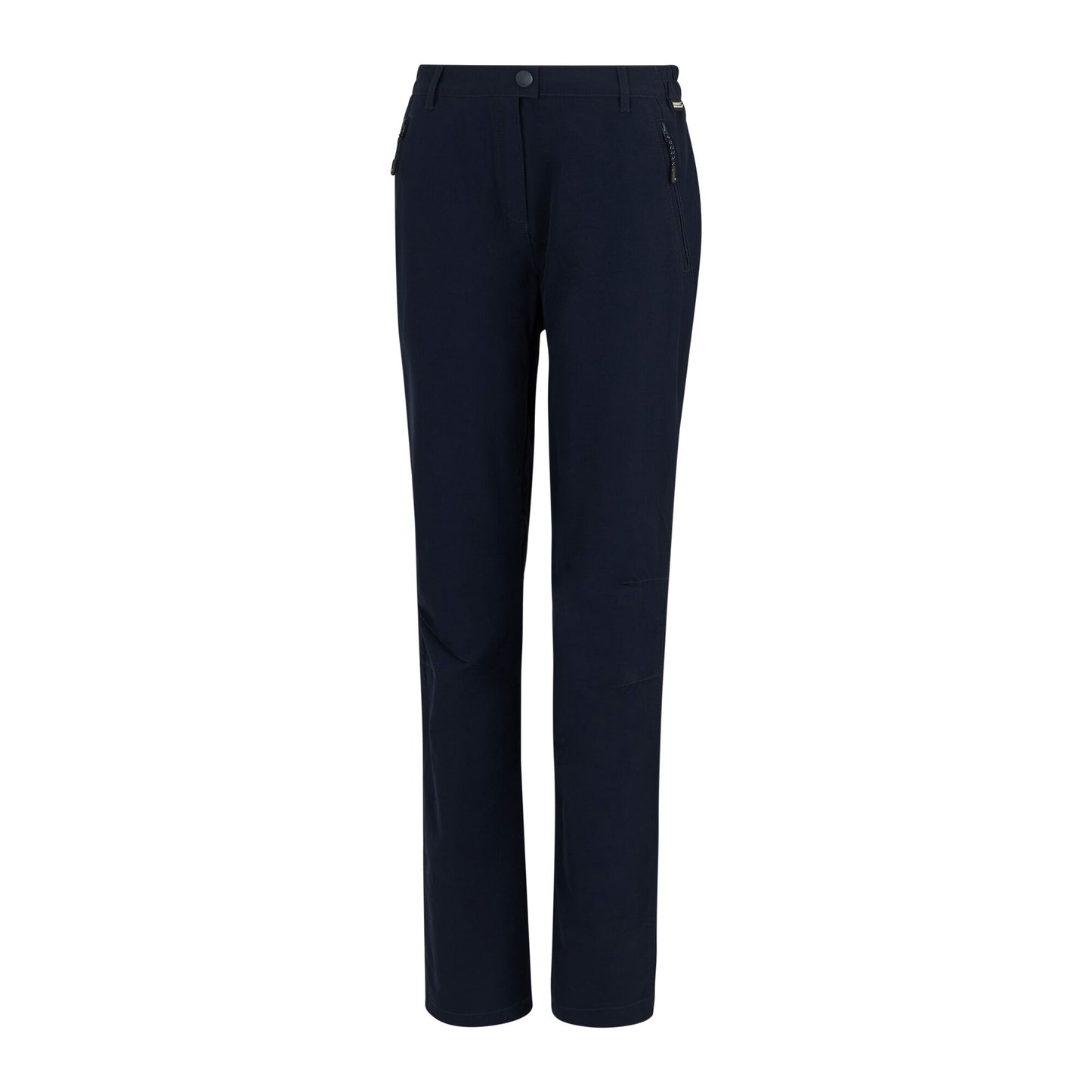 Navy - Side - Regatta Womens-Ladies Highton II Hiking Trousers