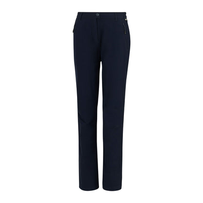Navy - Side - Regatta Womens-Ladies Highton II Hiking Trousers