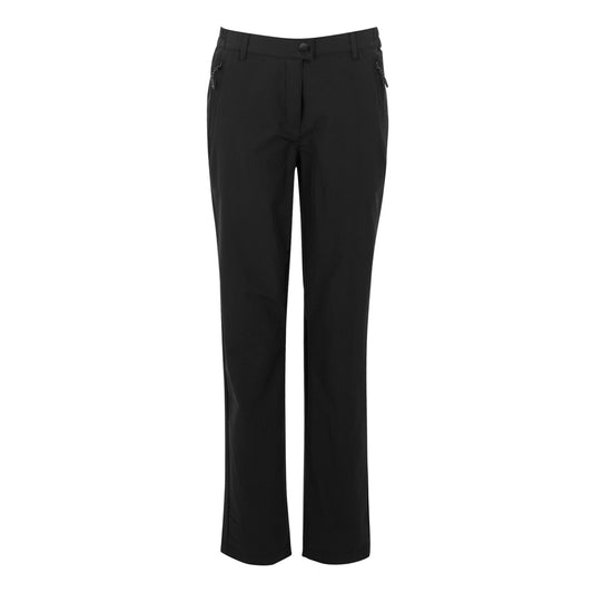 Black - Front - Regatta Womens-Ladies Highton II Hiking Trousers