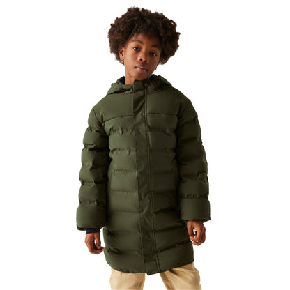 Dark Khaki - Lifestyle - Dare 2B Childrens-Kids Wander Padded Jacket