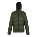 Olive Night-Black - Front - Regatta Mens Rigain Padded Jacket