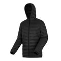 Black - Side - Regatta Mens Rigain Padded Jacket