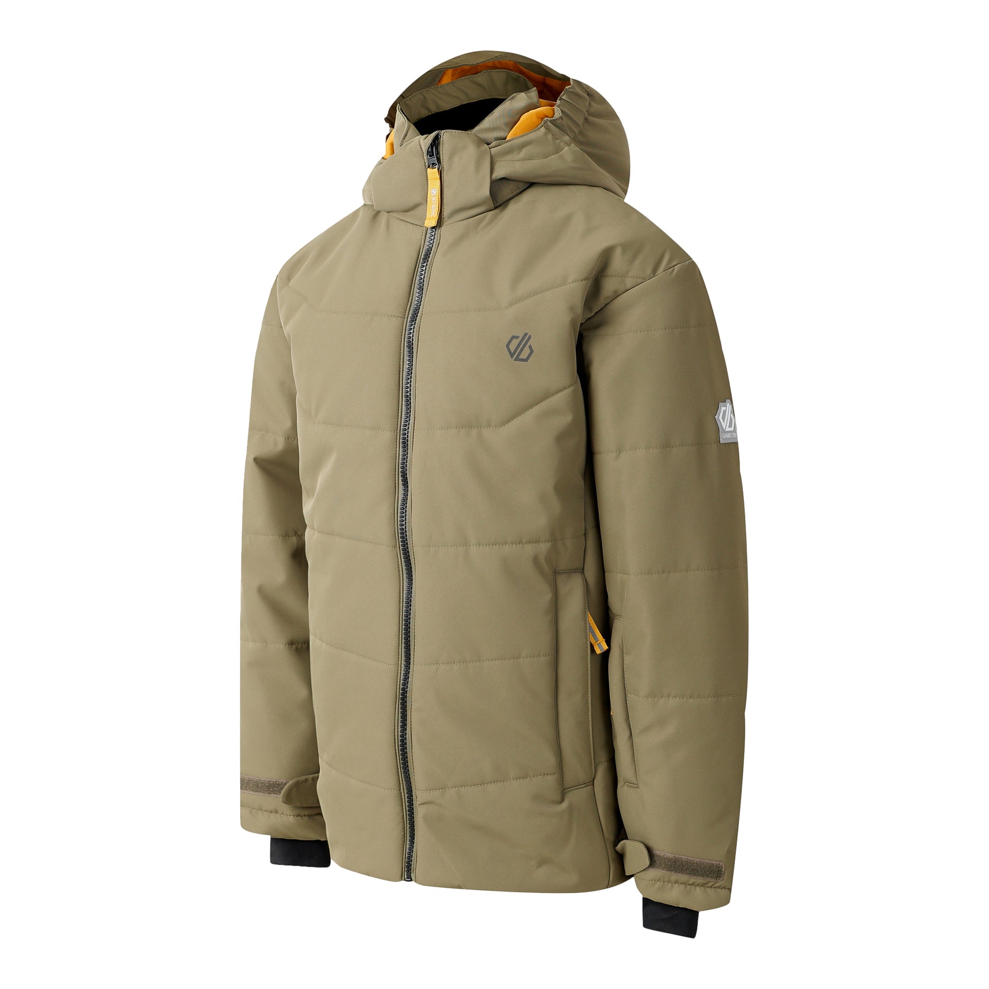 Martini Olive - Side - Dare 2B Childrens-Kids Explore Ski Jacket