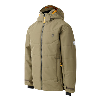 Martini Olive - Side - Dare 2B Childrens-Kids Explore Ski Jacket