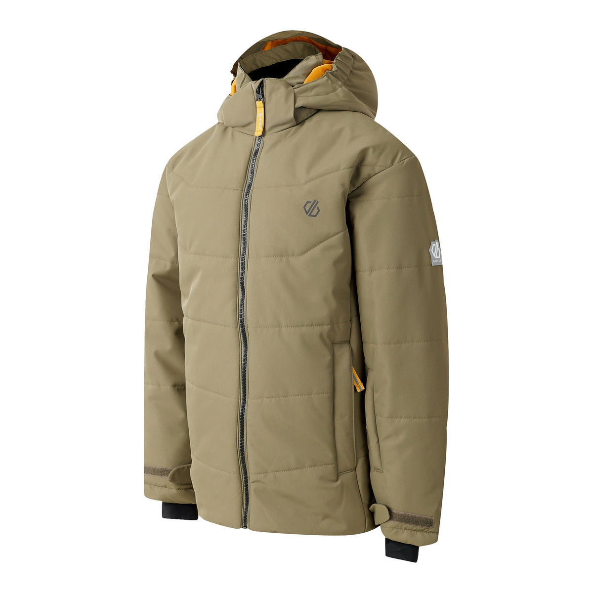 Martini Olive - Side - Dare 2B Childrens-Kids Explore Ski Jacket
