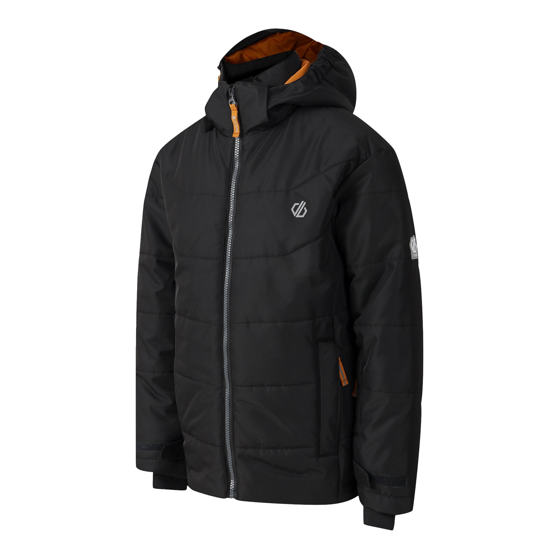 Black - Side - Dare 2B Childrens-Kids Explore Ski Jacket