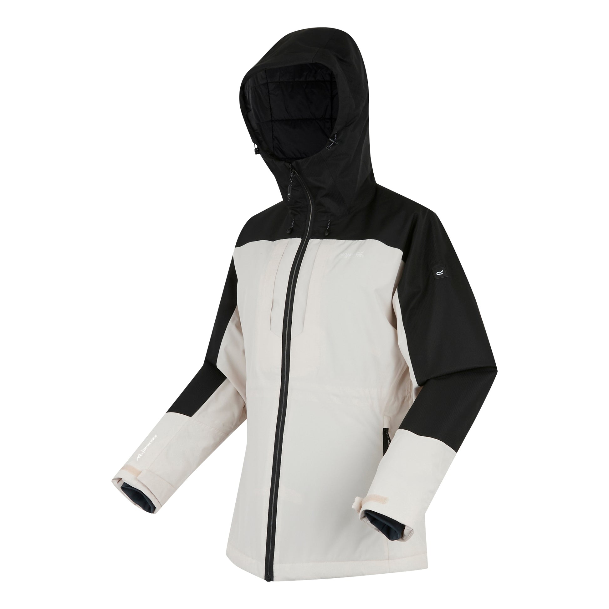 Perfectly Pale-Black - Side - Regatta Womens-Ladies Maldeine Insulated Jacket