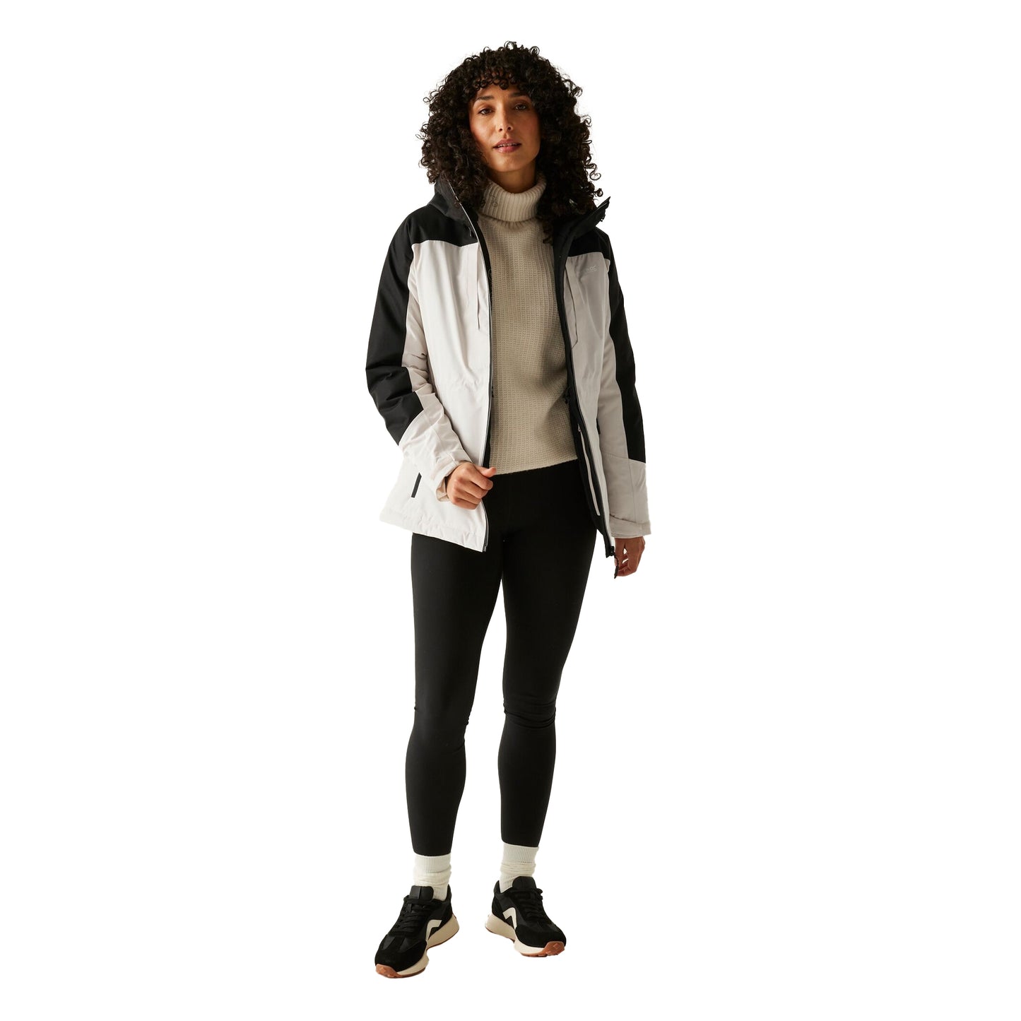 Perfectly Pale-Black - Lifestyle - Regatta Womens-Ladies Maldeine Insulated Jacket