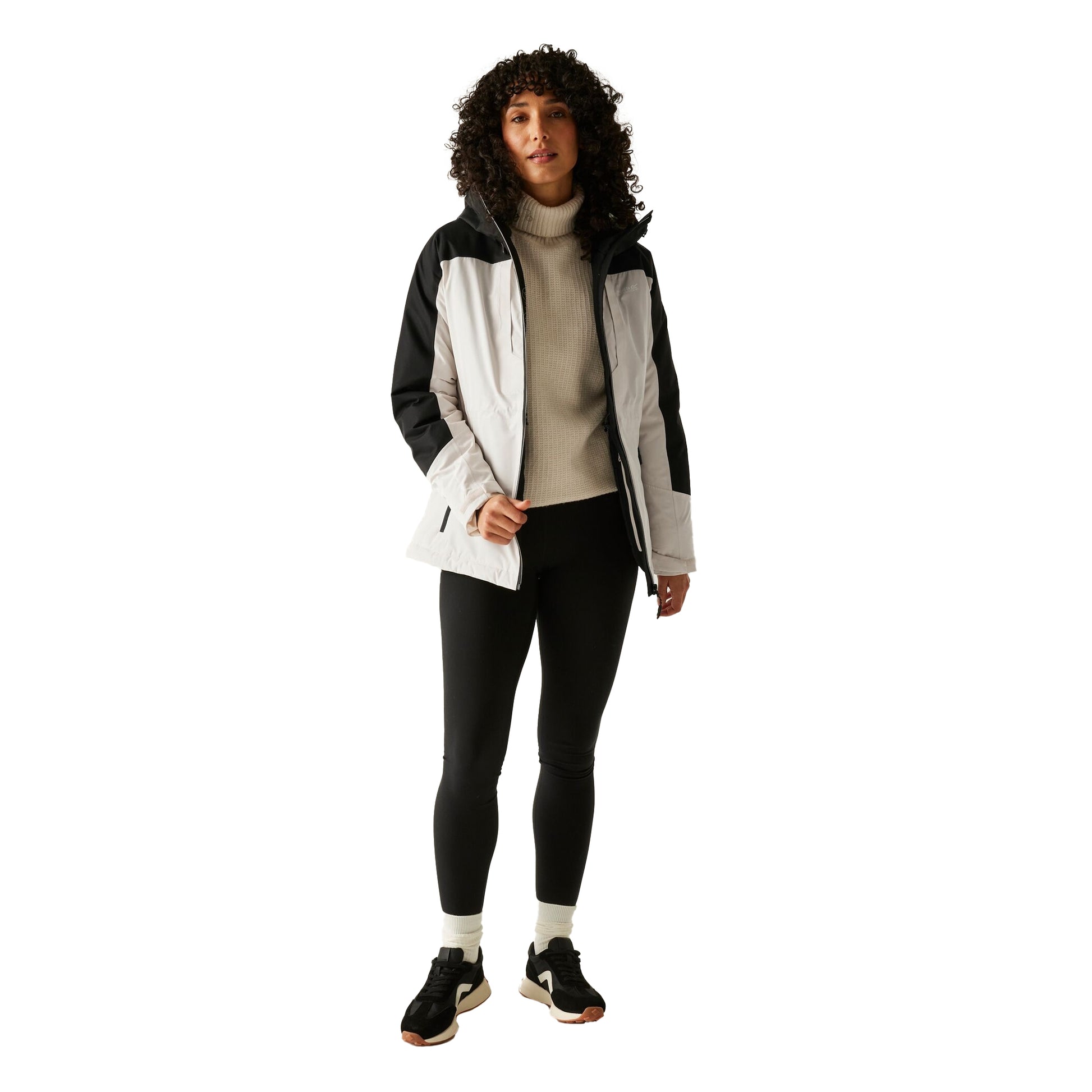 Perfectly Pale-Black - Lifestyle - Regatta Womens-Ladies Maldeine Insulated Jacket