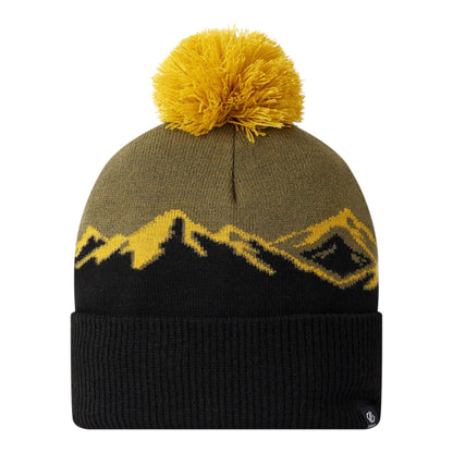 Martini Olive-Black - Back - Dare 2B Childrens-Kids Fernie Bobble Hat