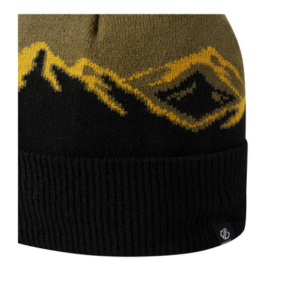 Martini Olive-Black - Side - Dare 2B Childrens-Kids Fernie Bobble Hat
