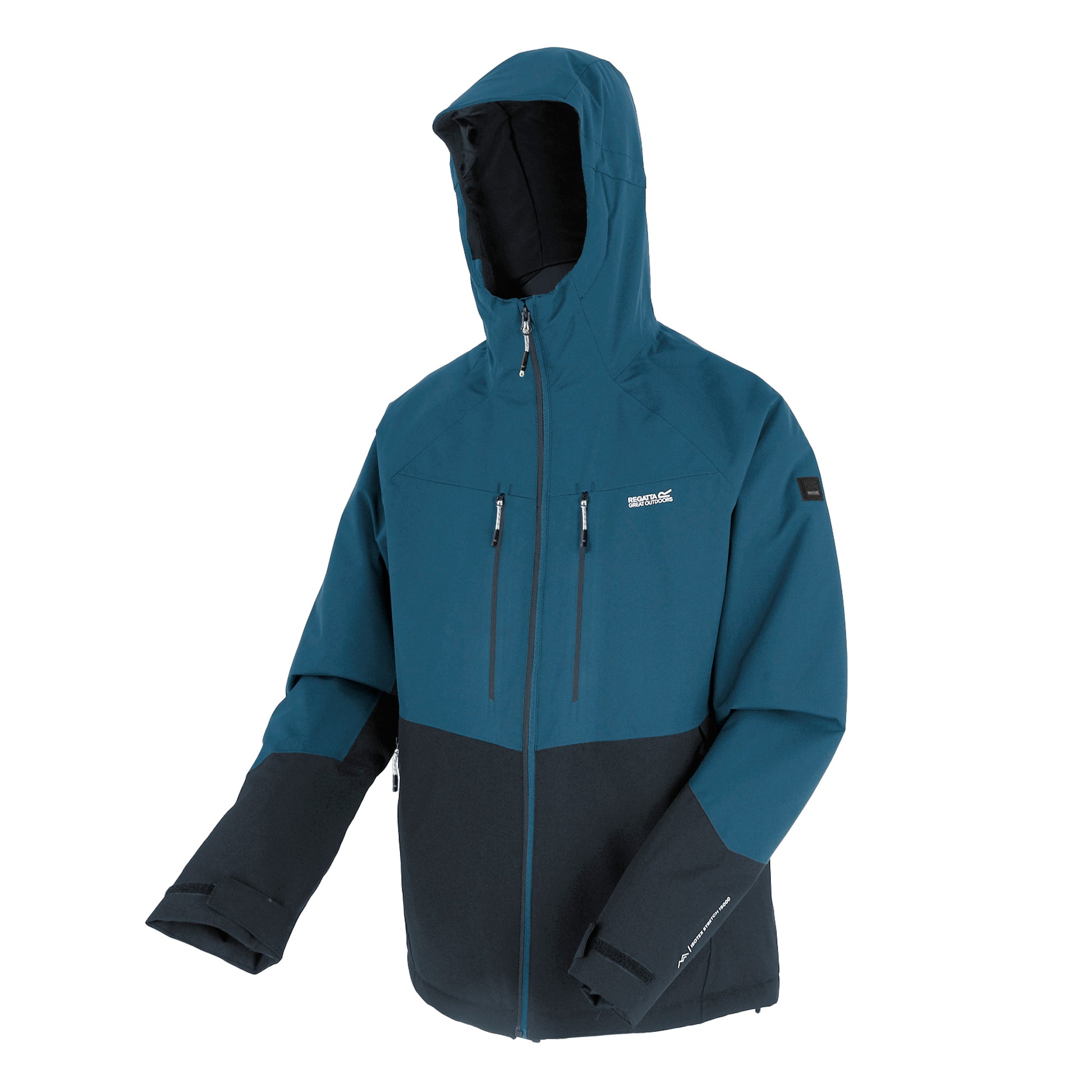 Moonlight Denim-Navy - Side - Regatta Mens Highton Stretch Padded Jacket