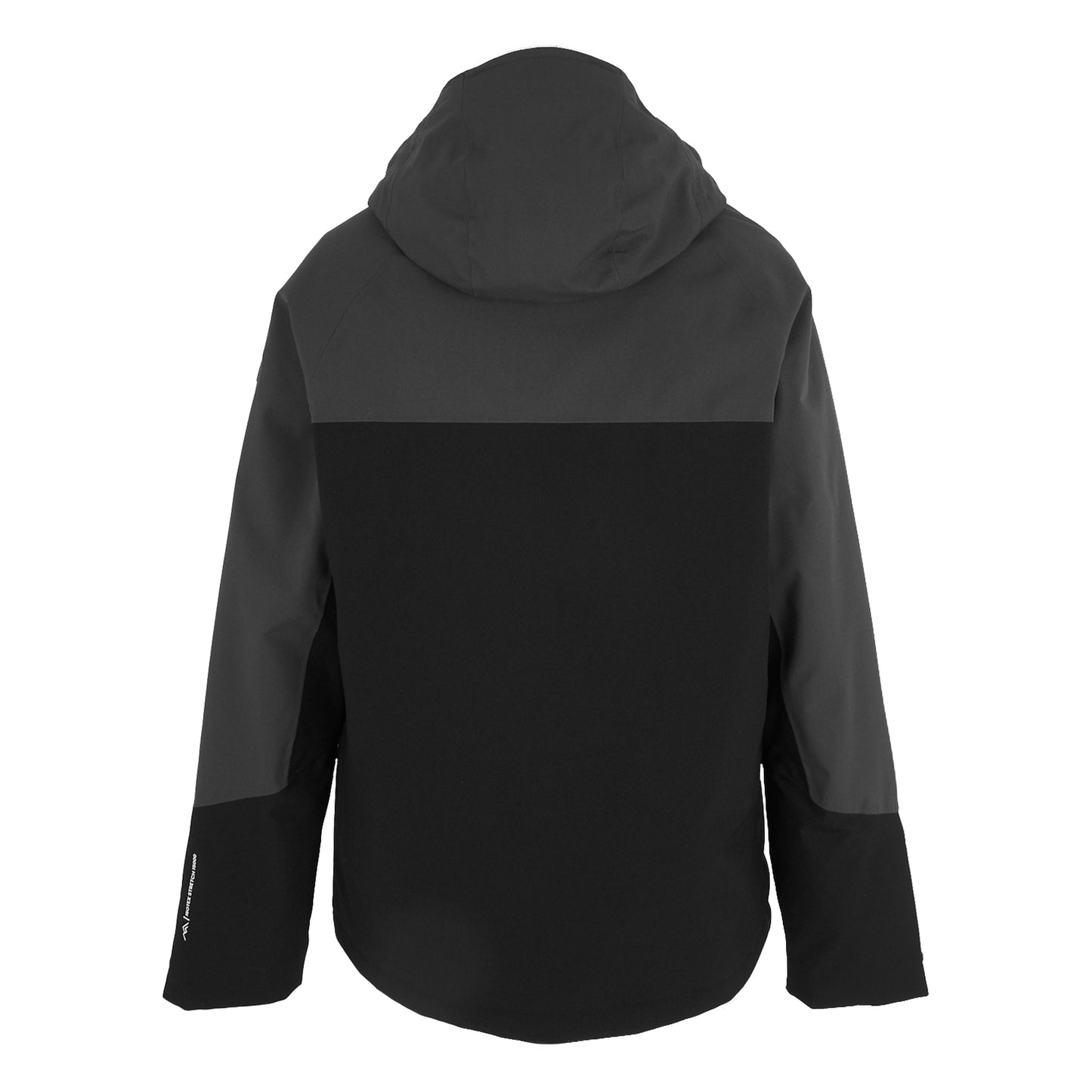 Ash-Black - Back - Regatta Mens Highton Stretch Padded Jacket