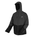 Ash-Black - Side - Regatta Mens Highton Stretch Padded Jacket