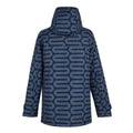 Dark Olive - Back - Regatta Womens-Ladies Orla Kiely Wiggle Mid Length Waterproof Jacket
