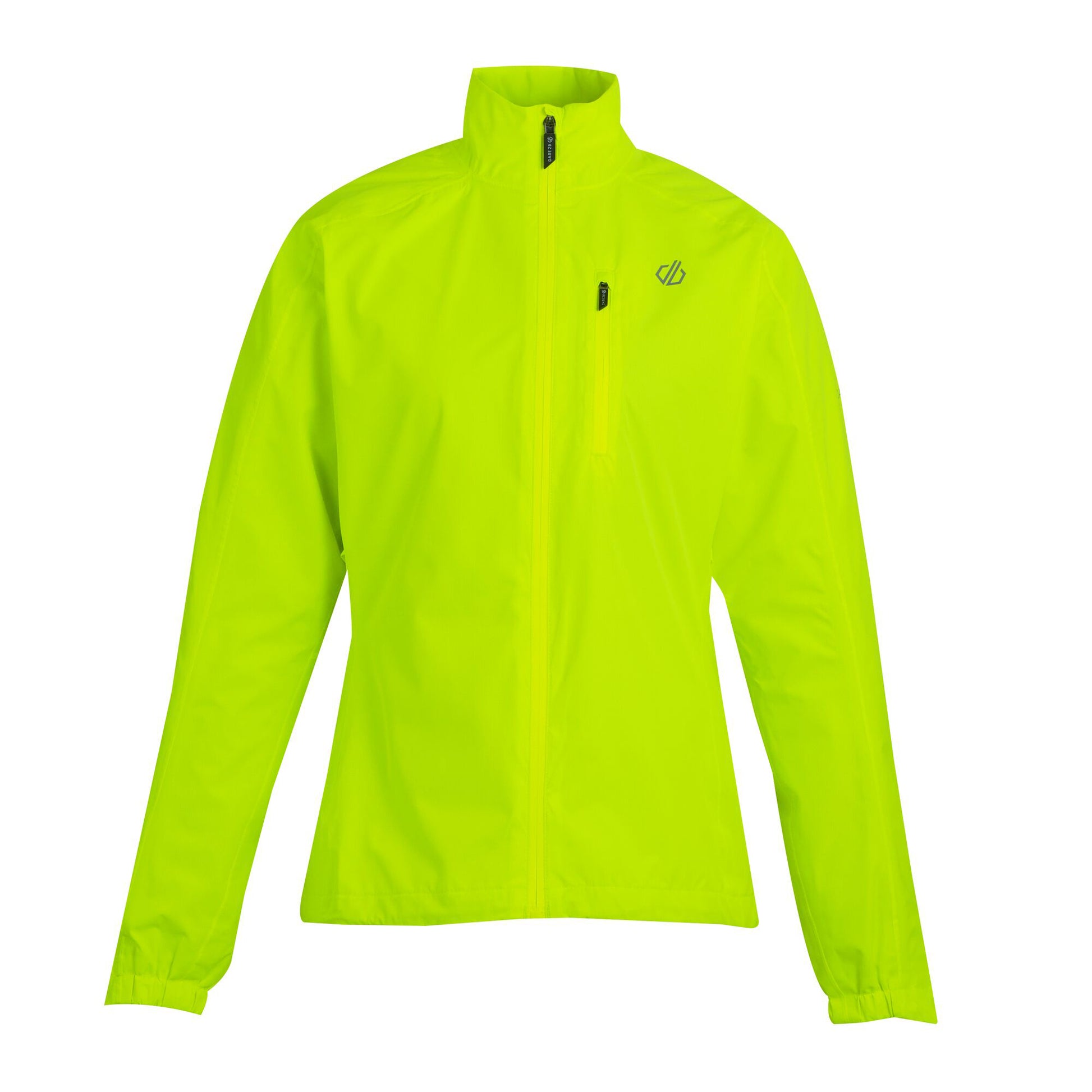 Fluro Yellow - Front - Dare 2B Womens-Ladies Tor Waterproof Jacket