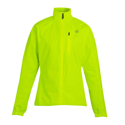 Fluro Yellow - Front - Dare 2B Womens-Ladies Tor Waterproof Jacket