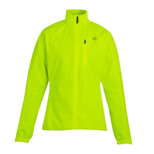 Fluro Yellow - Front - Dare 2B Womens-Ladies Tor Waterproof Jacket