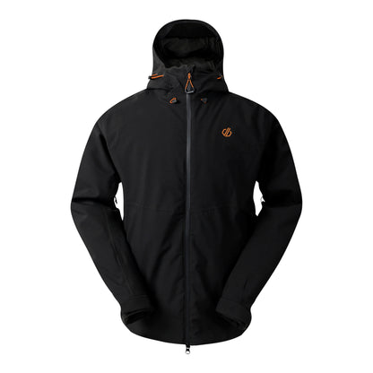 Black - Front - Dare 2B Mens Torrek Blazen Insulated Waterproof Jacket