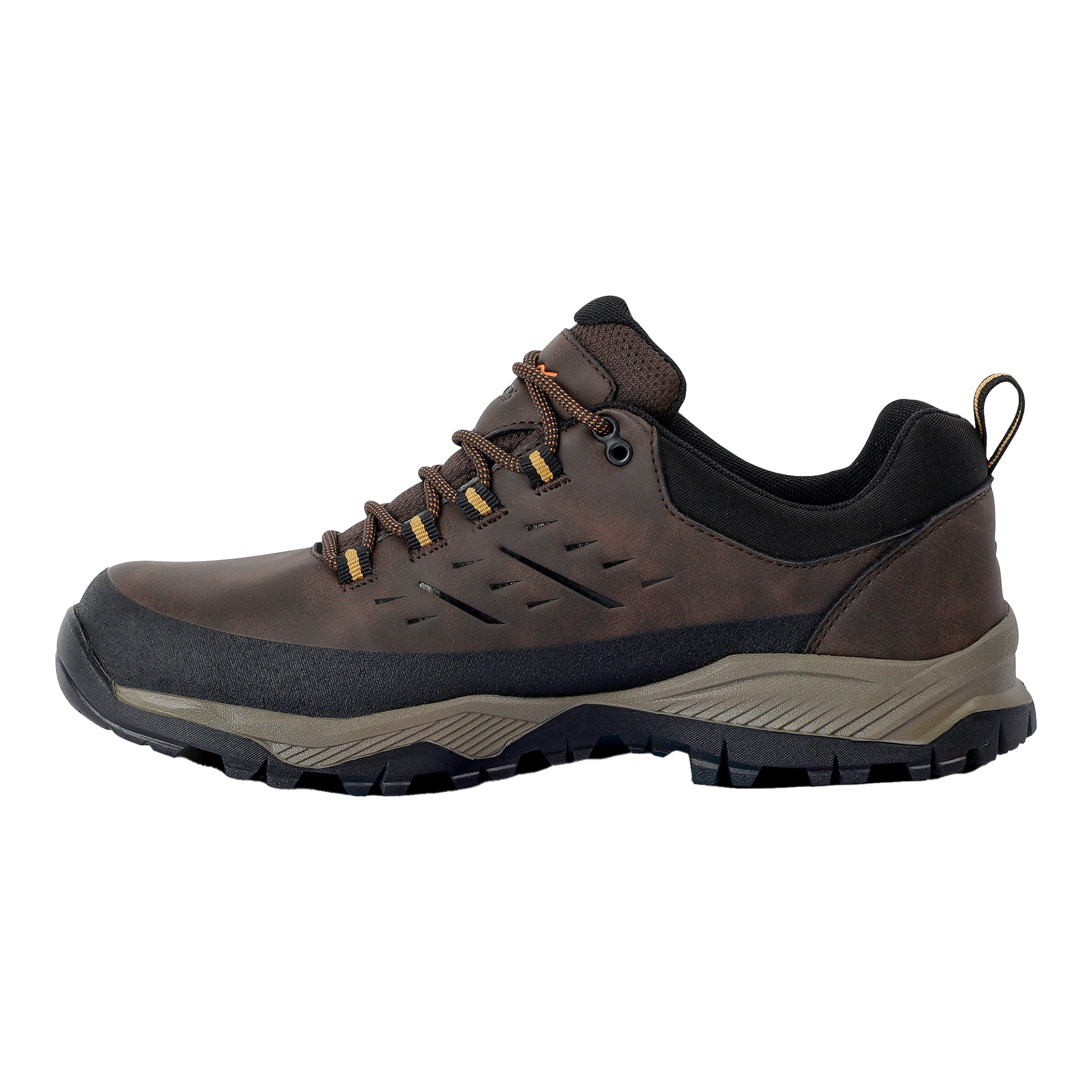 Peat-Wood - Side - Regatta Mens Blake Low Walking Shoes