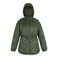 Dark Khaki - Front - Regatta Womens-Ladies Ivey Quilted Jacket