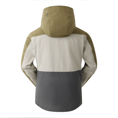 Martini Olive-Abbeystone - Back - Dare 2B Mens Baseplate III Ski Jacket
