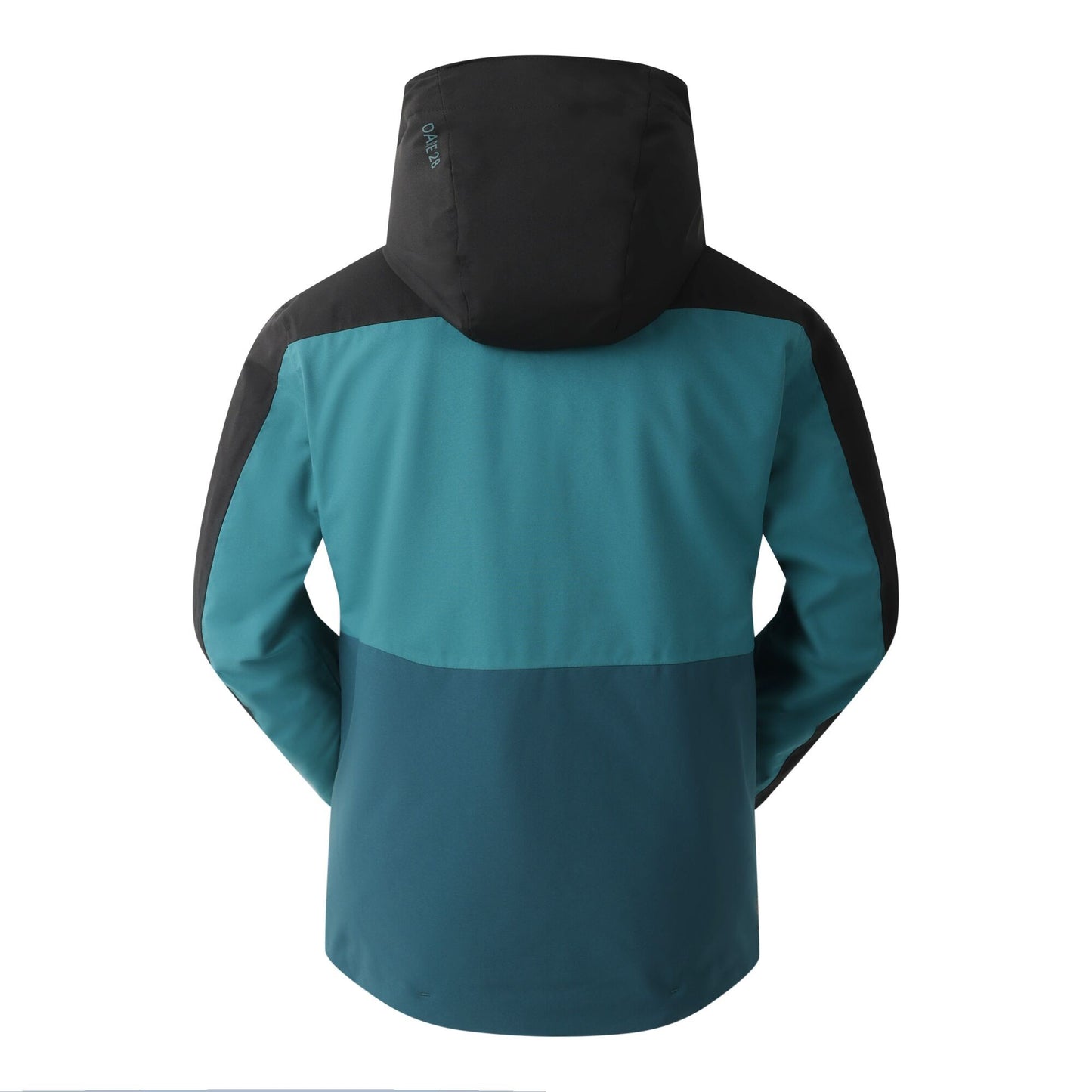 Dark Sea-Black - Back - Dare 2B Mens Baseplate III Ski Jacket
