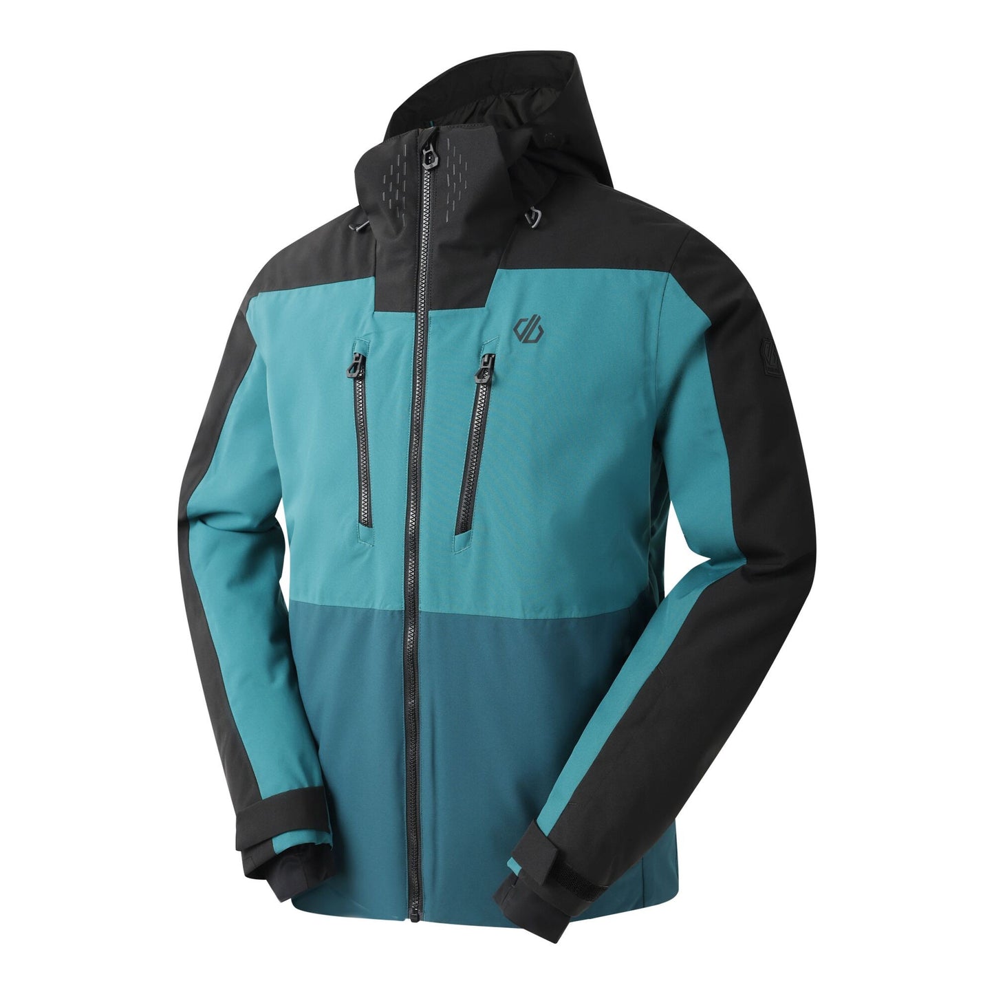 Dark Sea-Black - Side - Dare 2B Mens Baseplate III Ski Jacket