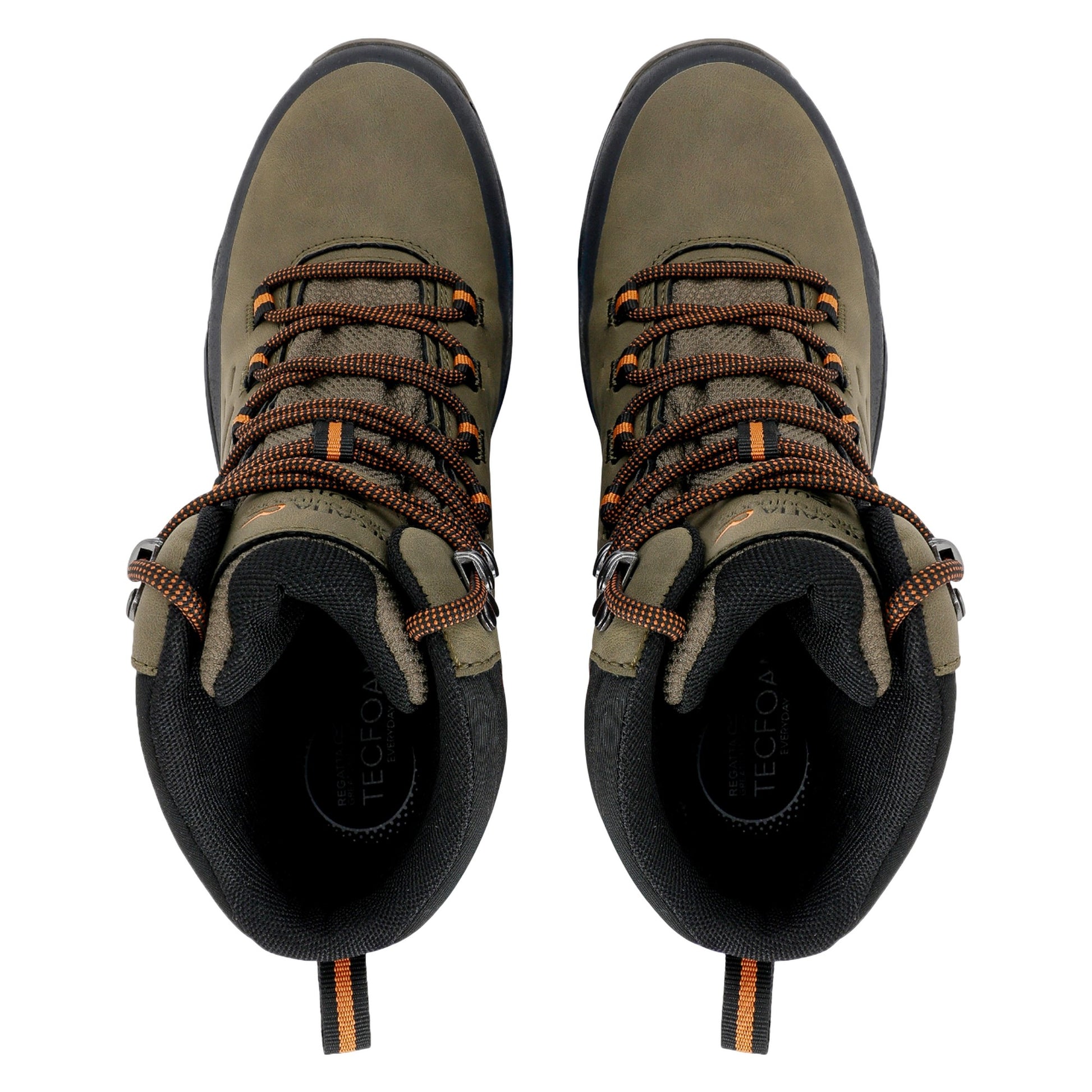 Olive Green - Close up - Regatta Mens Blake Walking Boots