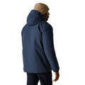 Navy-Black - Pack Shot - Regatta Mens Eamont Insulated Waterproof Jacket