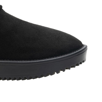 Black - Lifestyle - Regatta Childrens-Kids Risley Waterproof Winter Boots