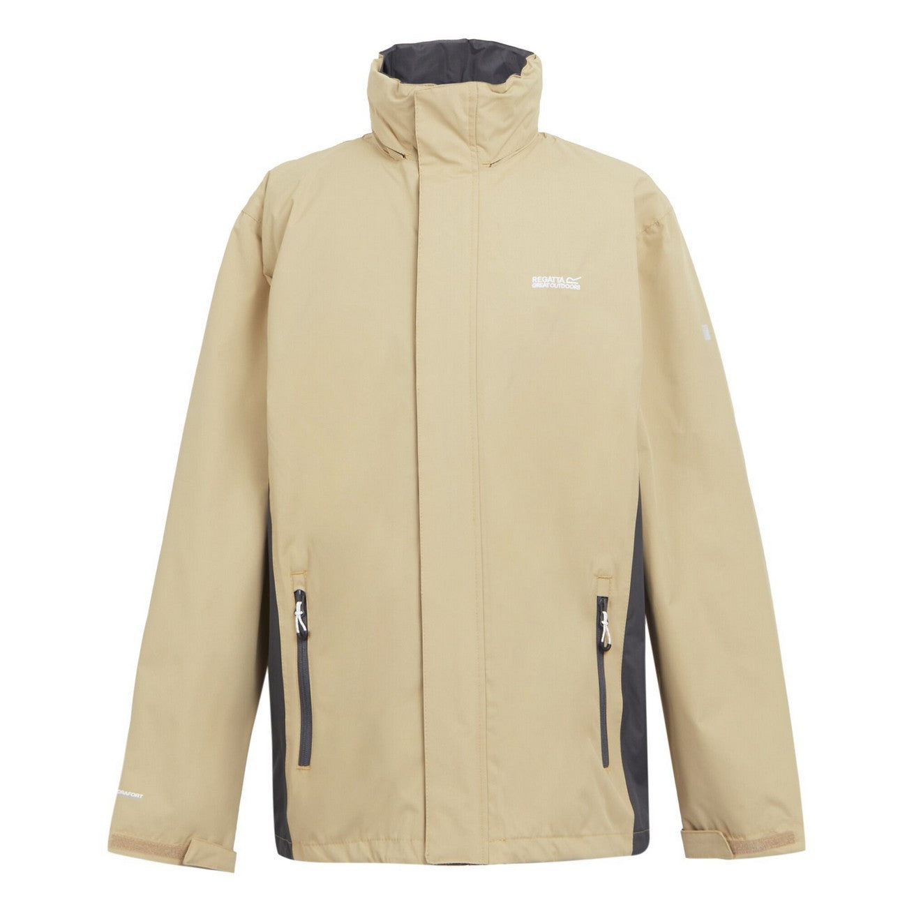 Oat Ash - Front - Regatta Great Outdoors Mens Jessup Waterproof Jacket