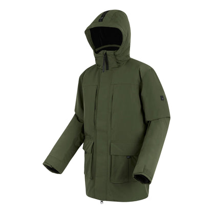 Olive Night-Black - Side - Regatta Mens Marron Insulated Waterproof Jacket