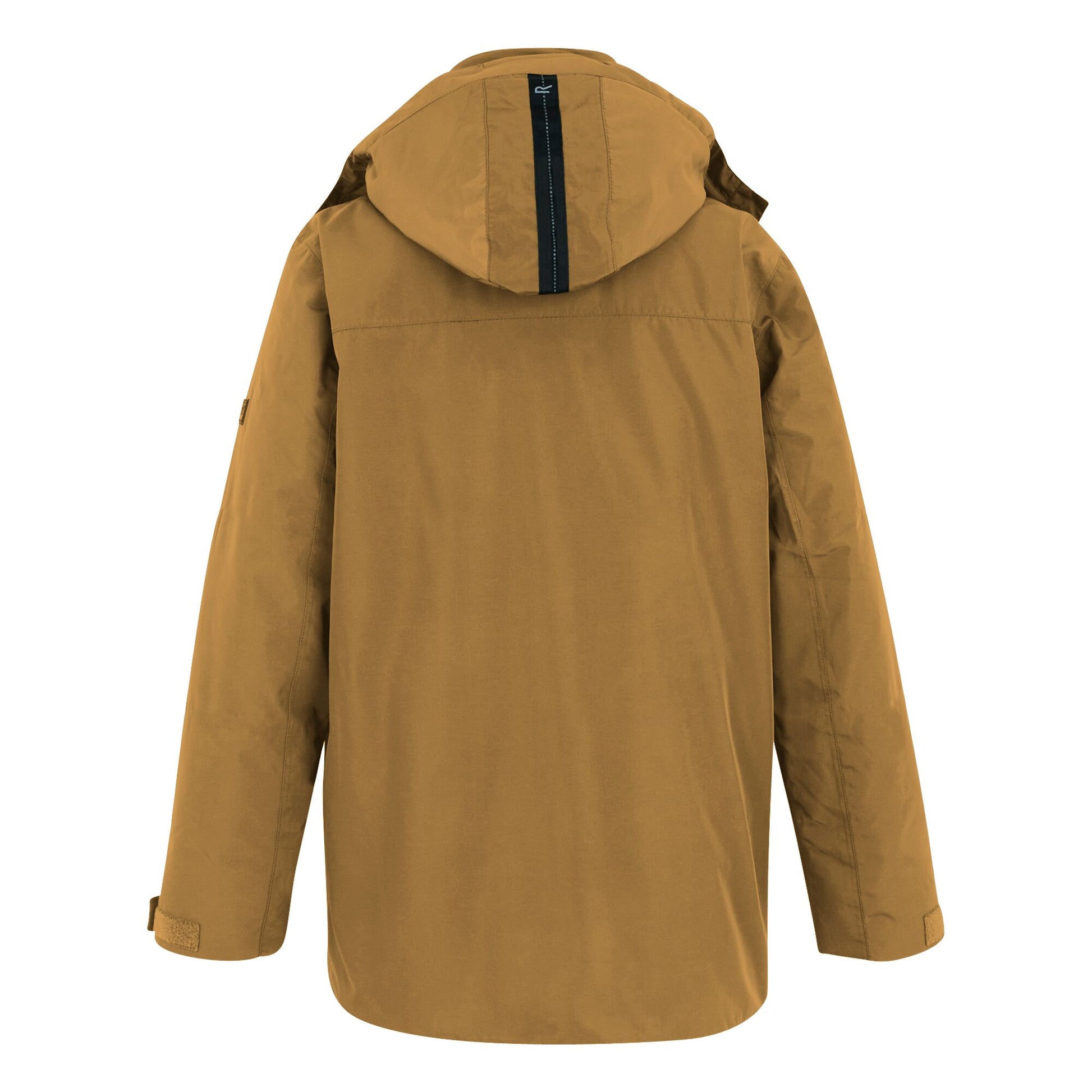 Nut Brown-Black - Back - Regatta Mens Marron Insulated Waterproof Jacket