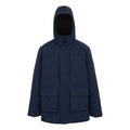Navy Blue - Front - Regatta Mens Marron Insulated Waterproof Jacket