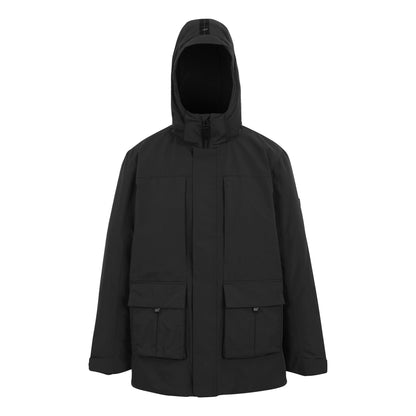 Black - Front - Regatta Mens Marron Insulated Waterproof Jacket
