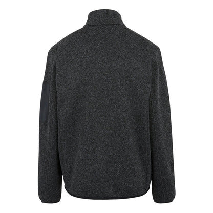 Ash - Back - Regatta Mens Newhill Marl Full Zip Fleece Jacket