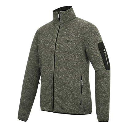 Abbeystone - Side - Regatta Mens Newhill Marl Full Zip Fleece Jacket
